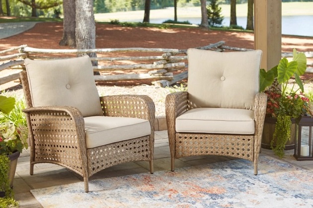 American Design Furniture by Monroe - Hampton Bay Outdoor Lounge Chair 